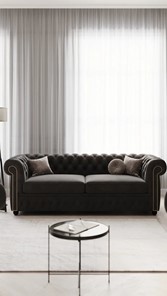 Прямой диван Честер 2М (седафлекс) в Вологде - предосмотр 10
