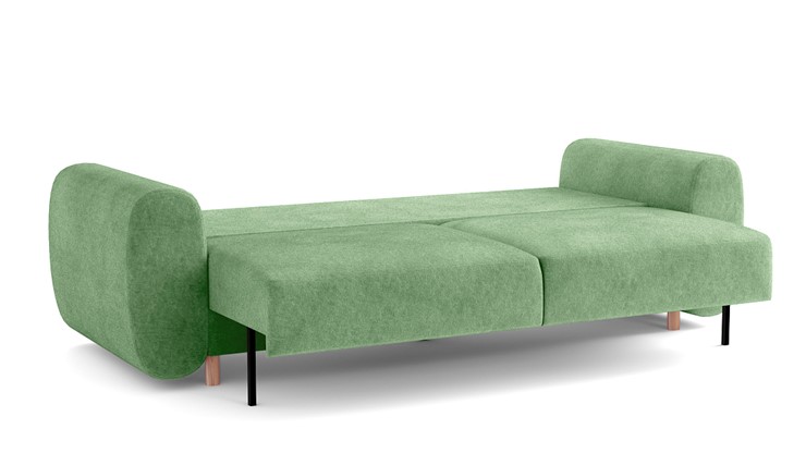 Прямой диван Фабио, велюр киото олива в Вологде - изображение 1