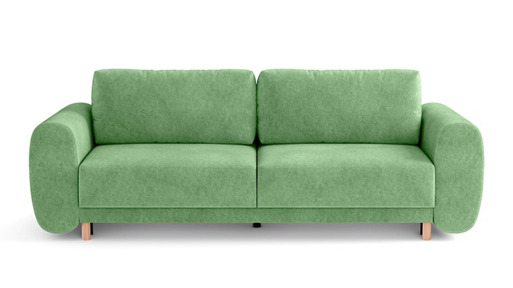 Прямой диван Фабио, велюр киото олива в Вологде - изображение 4