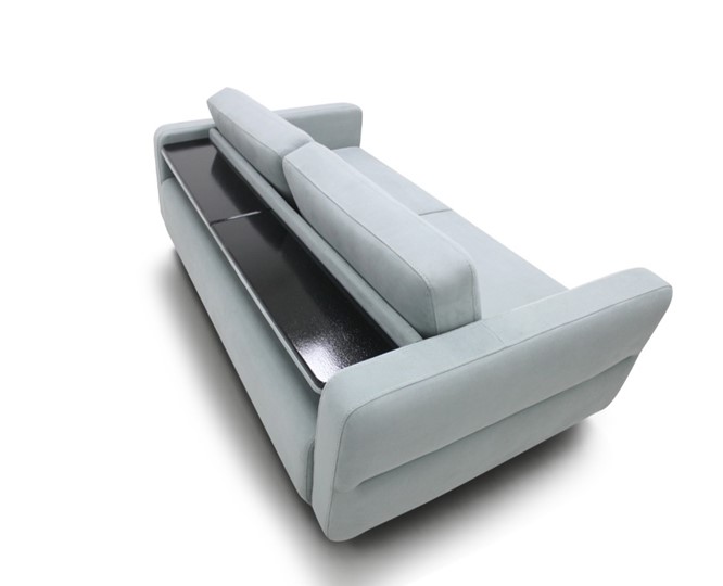 Прямой диван Марко ППУ дельфин  215х123 м6,1+м10,1+м6,1 узкие подлокотники в Вологде - изображение 1