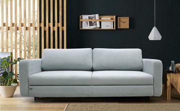 Прямой диван Марко ППУ дельфин  215х123 м6,1+м10,1+м6,1 узкие подлокотники в Вологде