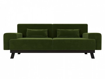 Прямой диван Мюнхен, Зеленый (микровельвет) в Вологде - предосмотр 1