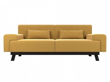 Прямой диван Мюнхен, Желтый (микровельвет) в Вологде - предосмотр 1