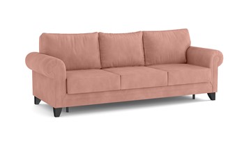 Прямой диван Орландо, велюр аватар розовый 305 в Вологде