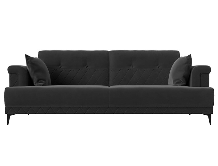 Прямой диван Орлеан, Серый (велюр) в Вологде - изображение 4