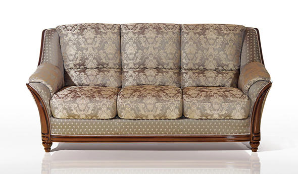 Прямой диван трехместный Женева (Ифагрид) в Вологде - изображение