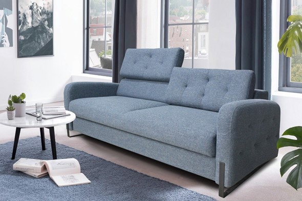 Прямой диван Валенсия М6+М10+М6 240х102 в Вологде - изображение