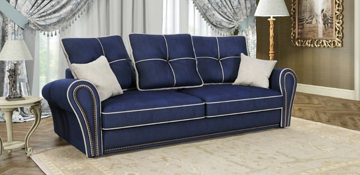 Прямой диван Виктория 3 подушки в Вологде - изображение 3