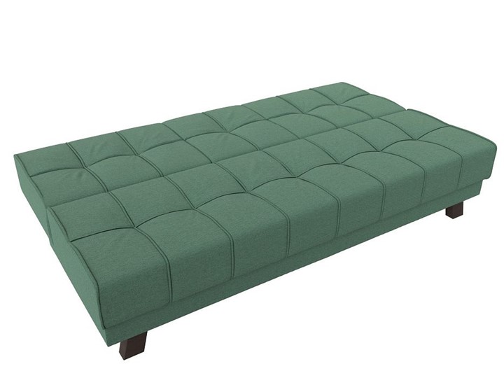 Прямой диван Винсент, Амур зеленый (рогожка) в Вологде - изображение 1