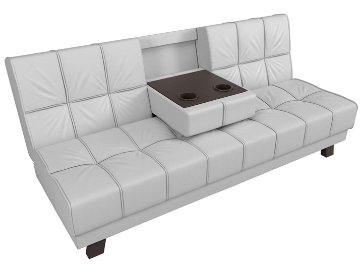 Прямой диван Винсент, Белый (экокожа) в Вологде - изображение 7