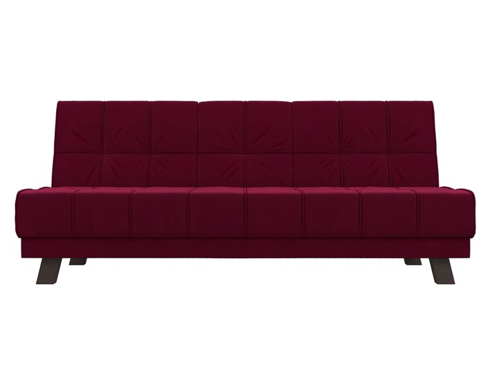 Прямой диван Винсент, Бордовый (микровельвет) в Вологде - изображение 3