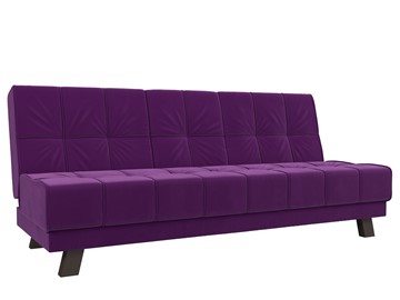 Прямой диван Винсент, Фиолетовый (микровельвет) в Вологде - предосмотр