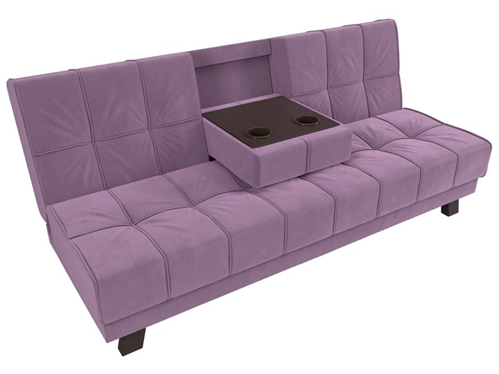 Прямой диван Винсент, Сиреневый (микровельвет) в Вологде - изображение 7