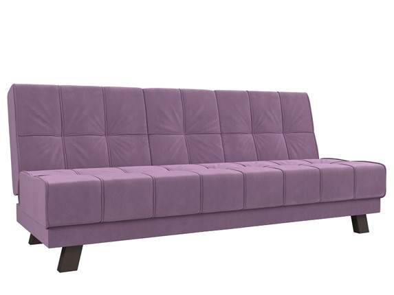Прямой диван Винсент, Сиреневый (микровельвет) в Вологде - изображение