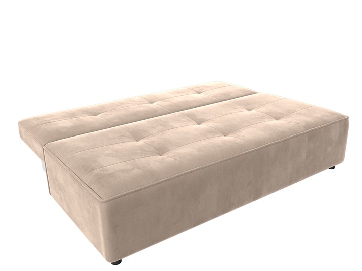 Прямой диван Зиммер, Бежевый (Велюр) в Вологде - изображение 1