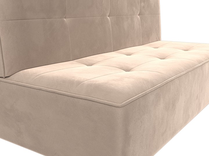 Прямой диван Зиммер, Бежевый (Велюр) в Вологде - изображение 5