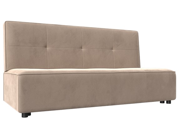 Прямой диван Зиммер, Бежевый (Велюр) в Вологде - изображение