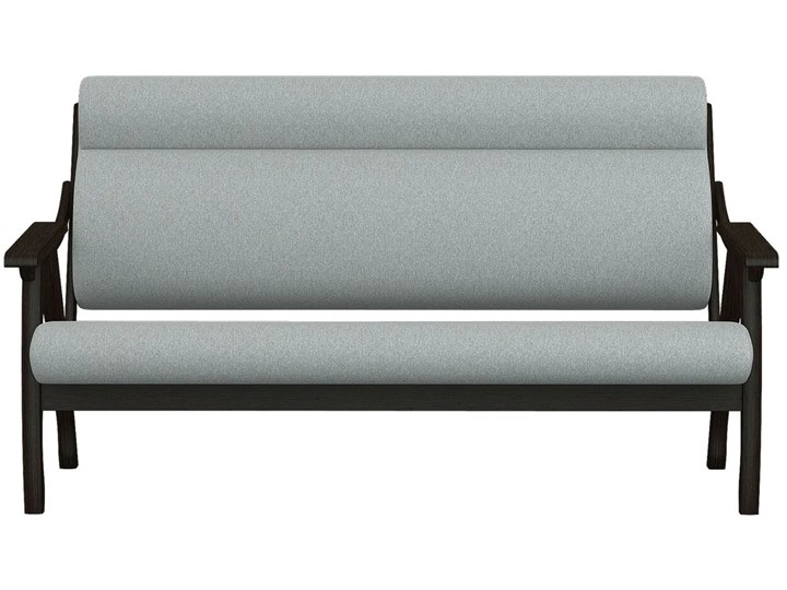 Диван Вега 10, ткань серый, каркас венге в Вологде - изображение 3