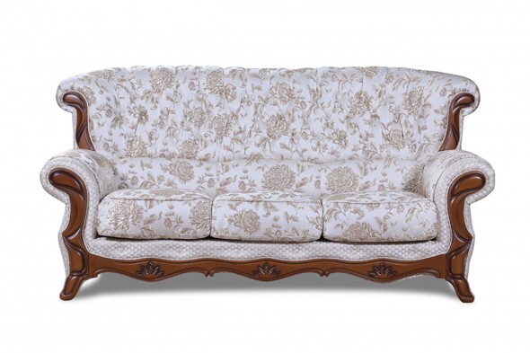 Прямой диван Барокко, ДБ3 в Вологде - изображение
