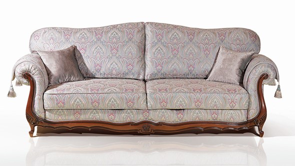 Прямой диван Лондон (4) четырехместный, механизм "Пума" в Вологде - изображение