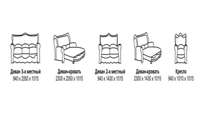 Малый диван Наполеон, ДМ2 в Вологде - изображение 2