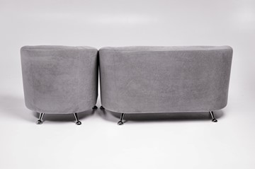 Комплект мебели Брамс  цвет серый диван 2Д + кресло в Вологде - предосмотр 2