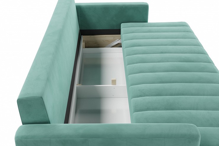 Прямой диван Марк 3т СК, Ультра минт в Вологде - изображение 3