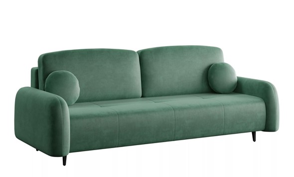Прямой диван Монблан 3т, Рогожка Муза 12 в Вологде - изображение