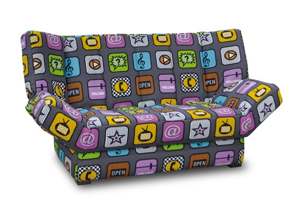 Прямой диван София Люкс пружинный блок в Вологде - изображение