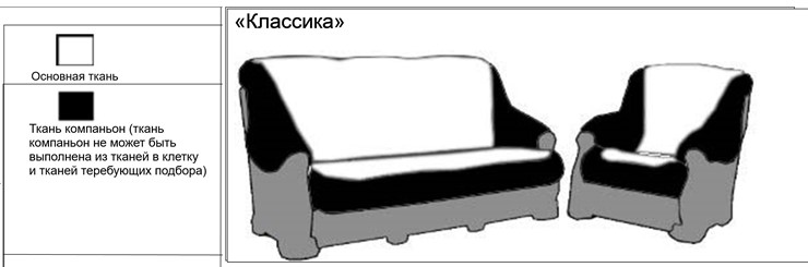 Большой диван Классика Б (4), 240, Ифагрид в Вологде - изображение 3