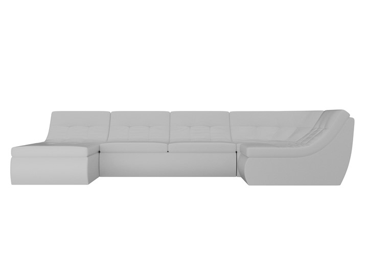 Модульный П-образный диван Холидей, Белый (экокожа) в Вологде - изображение 3