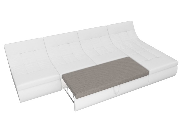 Модульный угловой диван Холидей, Белый (экокожа) в Вологде - изображение 6