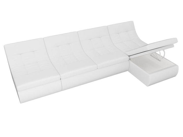 Модульный угловой диван Холидей, Белый (экокожа) в Вологде - изображение 7