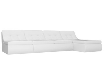 Модульный угловой диван Холидей, Белый (экокожа) в Вологде - предосмотр