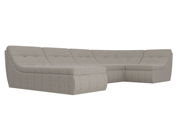 Модульный П-образный диван Холидей, Корфу 02 (рогожка) в Вологде - изображение 4