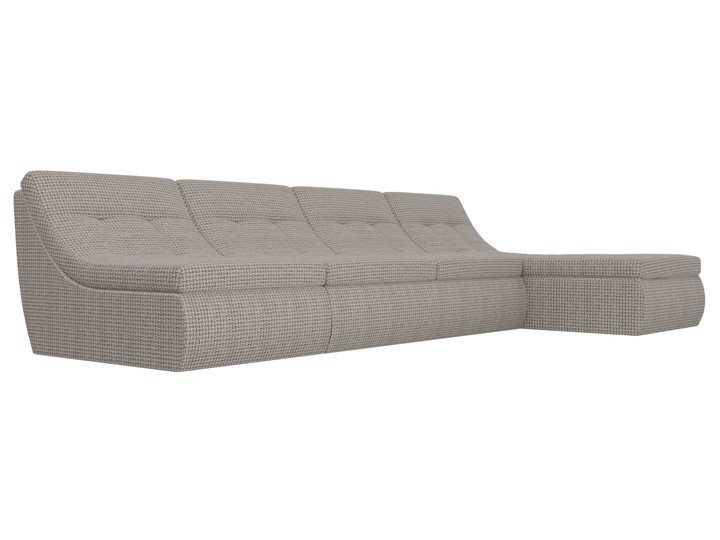 Модульный угловой диван Холидей, Корфу 02 (рогожка) в Вологде - изображение 5