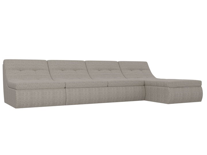 Модульный угловой диван Холидей, Корфу 02 (рогожка) в Вологде - изображение