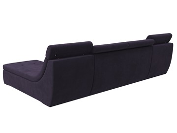 Модульный раскладной диван Холидей люкс, Фиолетовый (велюр) в Вологде - предосмотр 5