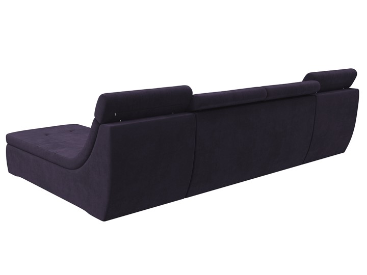 Модульный раскладной диван Холидей люкс, Фиолетовый (велюр) в Вологде - изображение 5
