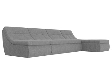 Модульный угловой диван Холидей, Серый (рогожка) в Вологде - предосмотр 5