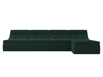 Большой модульный диван Холидей, Зеленый (велюр) в Вологде - предосмотр 3