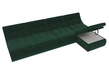Большой модульный диван Холидей, Зеленый (велюр) в Вологде - предосмотр 6