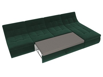 Большой модульный диван Холидей, Зеленый (велюр) в Вологде - предосмотр 7