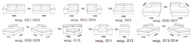 Модульный диван Мюнхен в Вологде - изображение 12