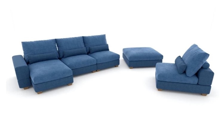 Модульный диван V-10-M, НПБ в Вологде - изображение 3
