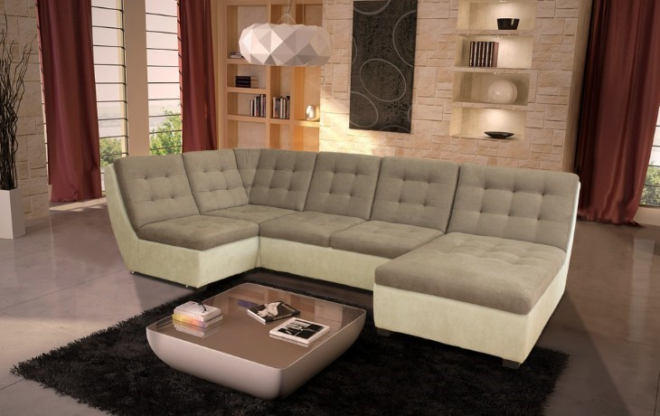 Модульный диван Комфорт (м7+м1+м4+м3) в Вологде - изображение 5