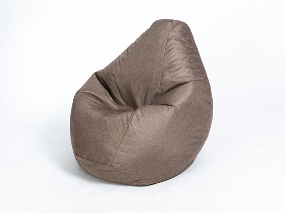 Кресло-мешок Хоум среднее, коричневое в Вологде - изображение