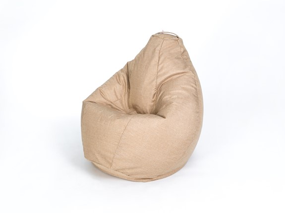 Кресло-мешок Хоум большое, песочное в Вологде - изображение