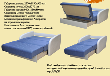 Кресло-кровать Коралл 1 в Вологде - предосмотр 1