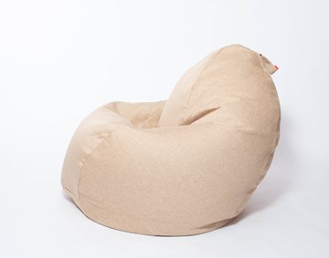 Кресло-мешок Макси, рогожка, 150х100, песочное в Вологде - предосмотр 2
